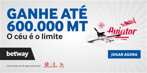 Jogue o Aviator na Betway Mozambique.